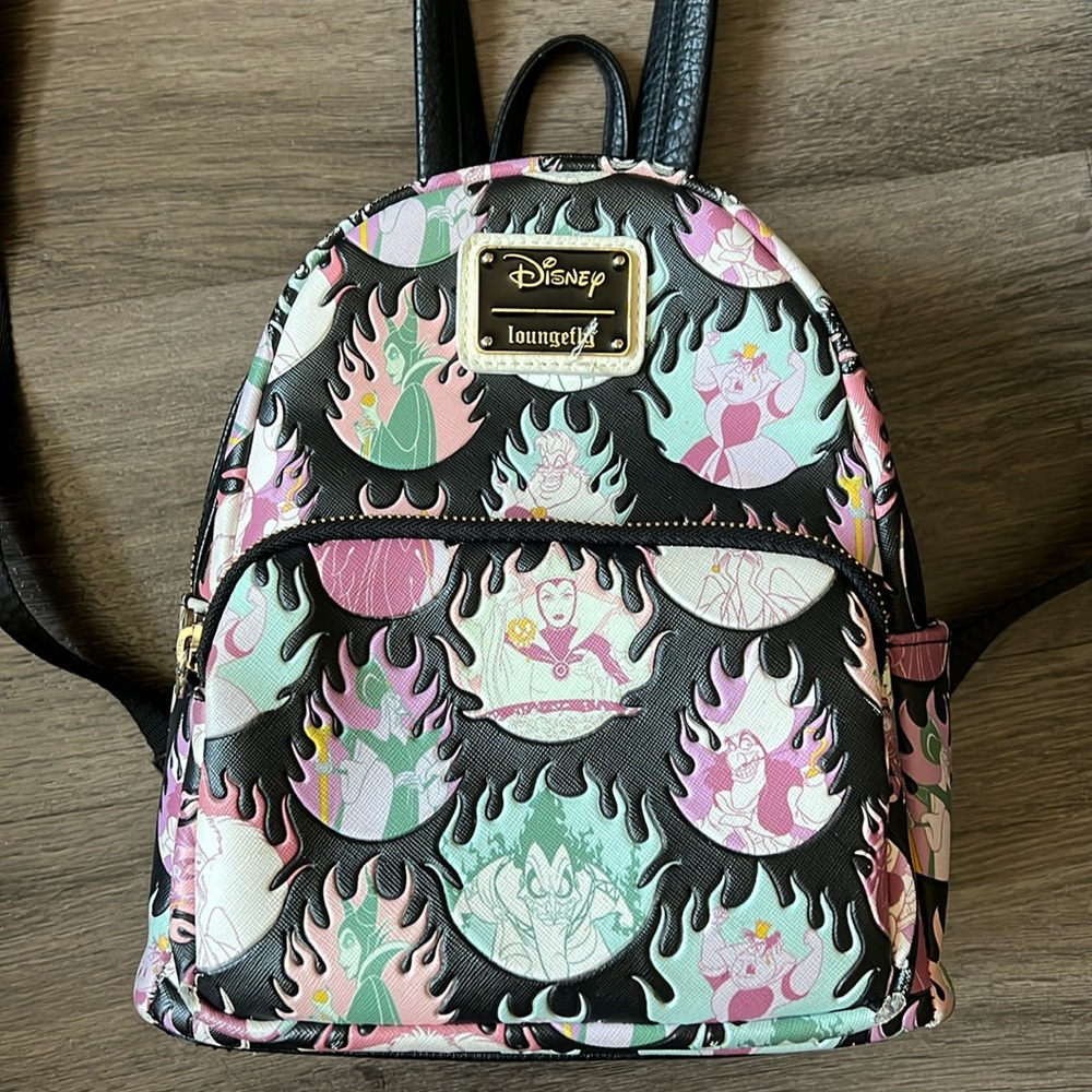 Disney Villains Loungefly Mini Backpack